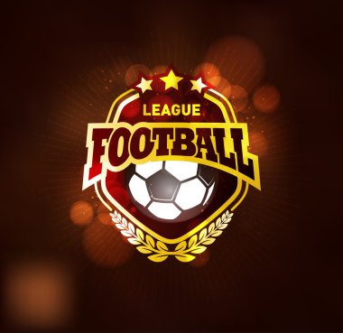 Futbol Şampiyonası Birincisi altın amblem