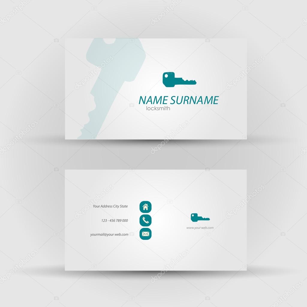 business card - locksmith