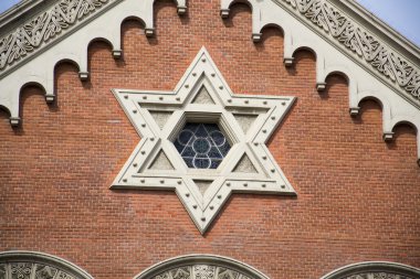 Star of David büyük sinagog Pilsen, Çek Cumhuriyeti için - Avrupa'nın ikinci büyük üzerinde