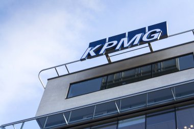 Profesyonel hizmet şirketi Kpmg logosuna çek Genel Müdürlük Binası