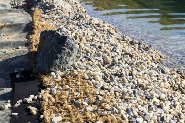 Banka doğal yüzme havuzu veya havuz Nsp buzlu