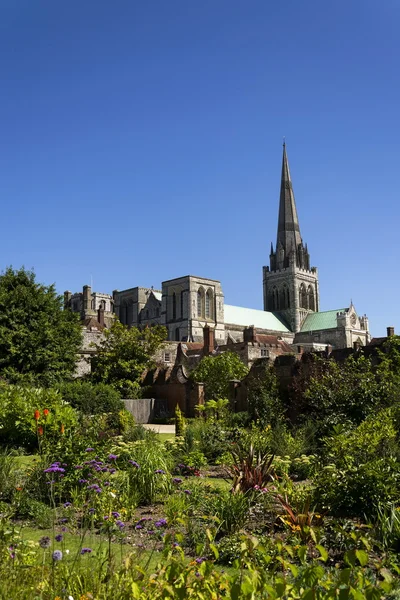 Katedrális templom a Szent Háromság Chichester, Anglia — Stock Fotó