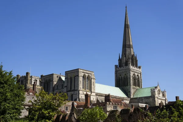 Kathedraal kerk van de Heilige Drievuldigheid in Chichester, Engeland — Stockfoto