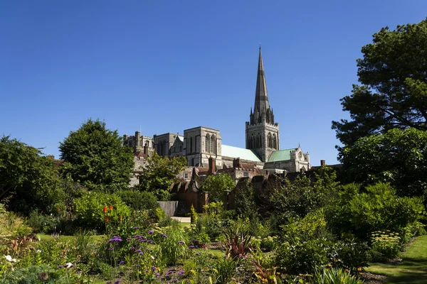 Katedra Kościół Świętej Trójcy w Chichester, Wielka Brytania — Zdjęcie stockowe