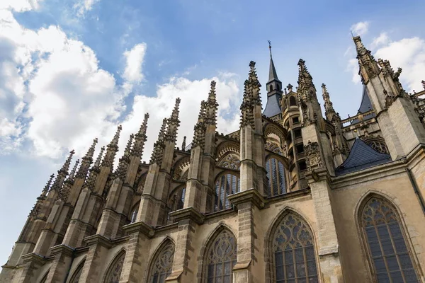 Iglesia Católica Romana San Barbarroja Kutna Hora Día Soleado Verano —  Fotos de Stock