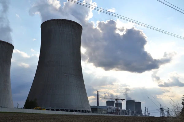 Nuclear power plant — Stock Photo, Image