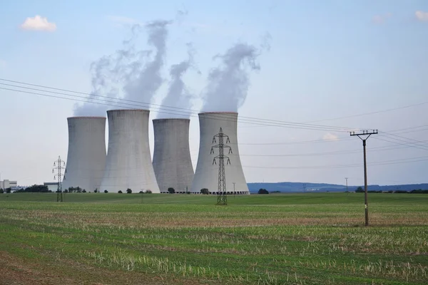 Central nuclear — Foto de Stock