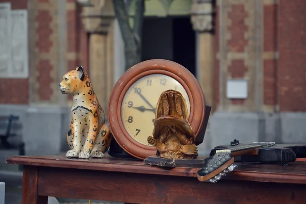 Flea market in Brussels, Belgium — Stock Photo, Image