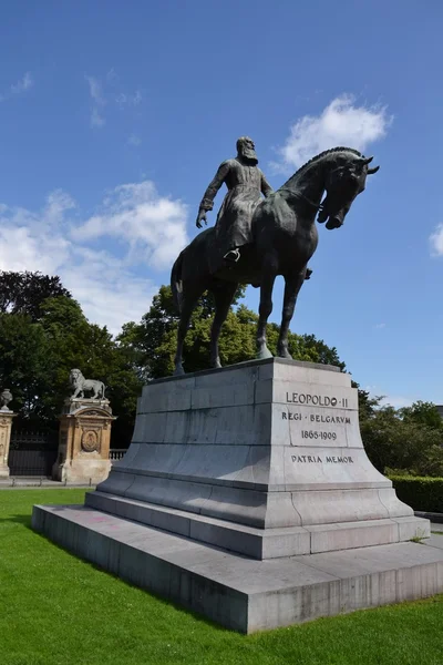 Statua di Leopoldo II re dei Belgi — Foto Stock