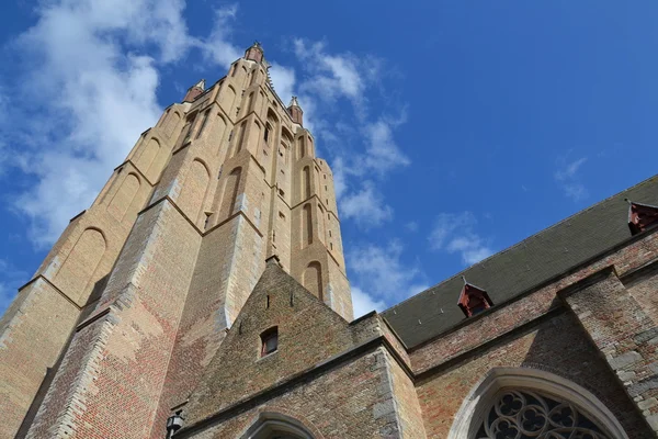 Church of Our Lady in Bruges, Belgium — Stock Photo, Image