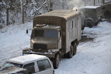 eski Çekoslovakya askeri kamyon praga v3s