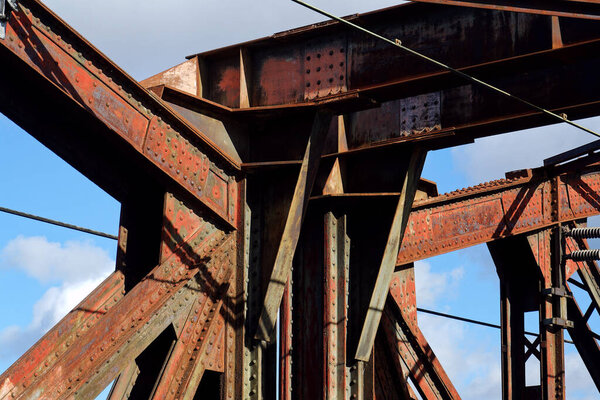 Old Vysehrad railway bridge linking the Nusle Valley with Smichov, Vyton, Prague, Czech Republic