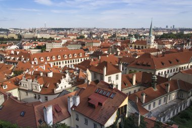 Manzarası görünümü Prag, Çek Cumhuriyeti