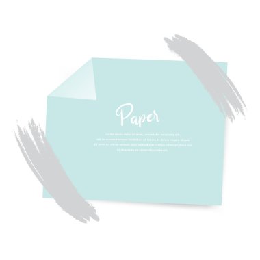 Yapışkan bant kağıdı. vektör illüstrasyonu