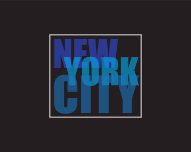 New York brooklyn harflerinin, tişört, giysi ve kapüşonlu tasarım için uygun grafiksel çizimi. vektör