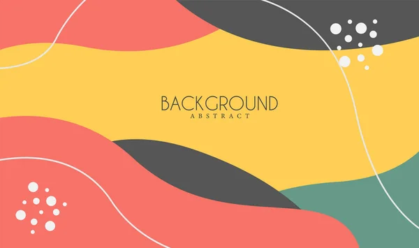 Creative Abstract Background Design Attractive Cheerful Elegant Color Combinations Vector — Stock Vector