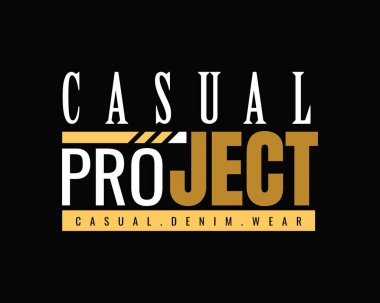 Baskı grafiklerinin vektör illüstrasyonu, günlük kot giysiler, tişört, kıyafet, kapüşon vs. tasarımı için mükemmel.