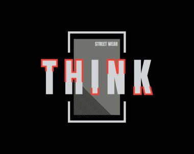 Metin grafiğinin vektör illüstrasyonu, tişört, kapüşon vs. tasarımı için mükemmel..