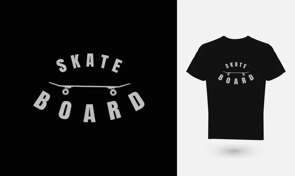 Vector Graphic Illustration Skateboard Designs Shirts Shirts Hoodies Etc — Stock Vector