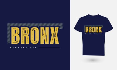 Metin grafiklerinin vektör çizimi, NEWYORK. Tişört, gömlek, kapüşon vb. tasarımları için uygun.