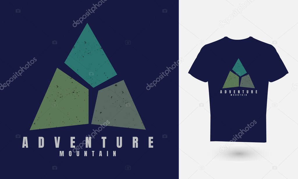 Vector illustration of text graphics, ADVENTURE. suitable for the design of t-shirts, shirts, hoodies, etc.