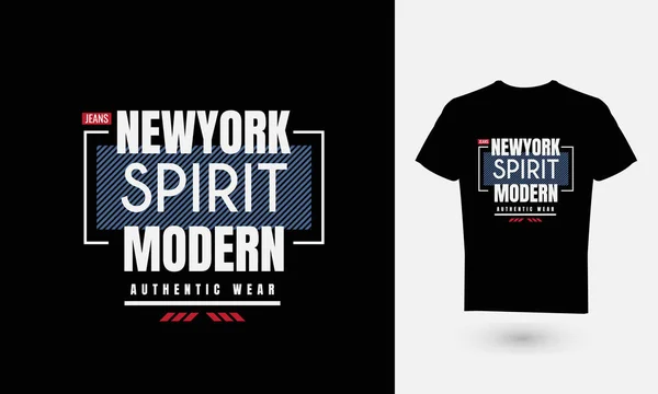 Ilustración Vectorial Gráficos Texto Newyork Nyc Perfecto Para Diseño Camisetas — Vector de stock