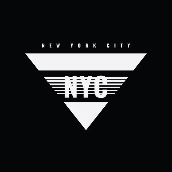 Newyork Typography Illustration Vector Perfect Design Shirts Shirts Hoodies Etc — Stockový vektor