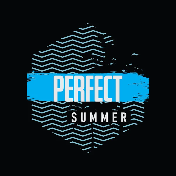 Summer Vector Illustration Typography Perfect Shirts Hoodies Prints Etc — Stock Vector