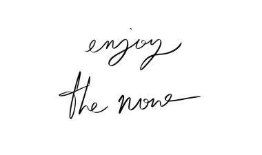 Yazı tipi el yazısı el yazısı harfleri siyah renkli nesne simgesinin tadını çıkarın. Eğlenceli, mutlu yemek yeme etkinliğinin tadını çıkarın. Şimdiki modern yaşam tarzı alışverişinin özel afişlerinin tadını çıkarın. 