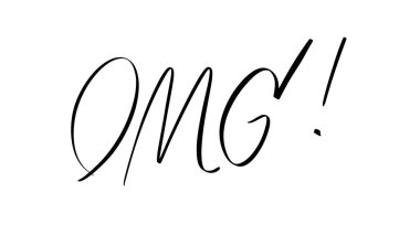 Aman Tanrım! Karikatür yazı tipi yazı tipi el yazısı yazı karakteri, yazı karakteri, yazı karakteri, karikatür karikatür karikatür şoku, duygu şoku. 