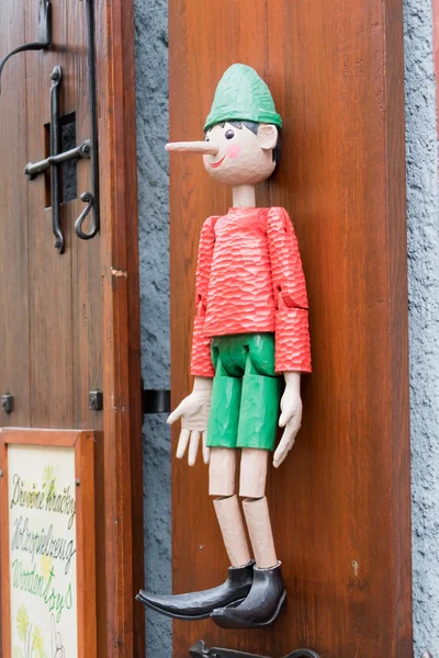 Wooden toy Pinocchio — Stock Photo, Image