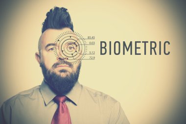 adam mohawk ve sakal