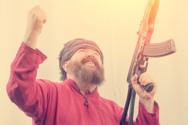 Türban sakallı adam 