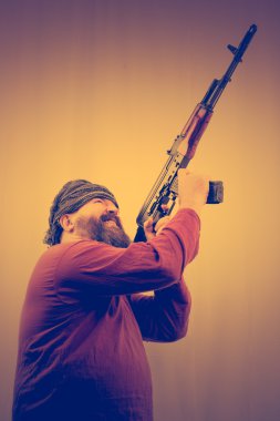 Türban sakallı adam 