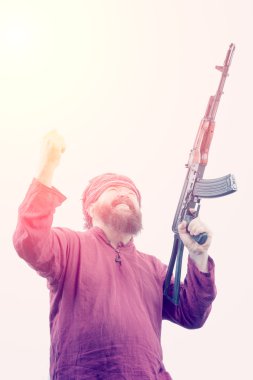 Türban sakallı adam 