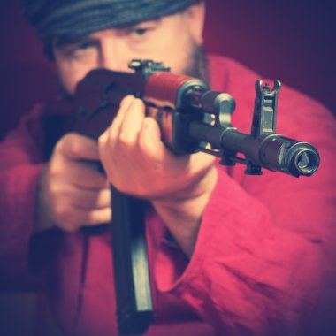 Türban sakallı adam 