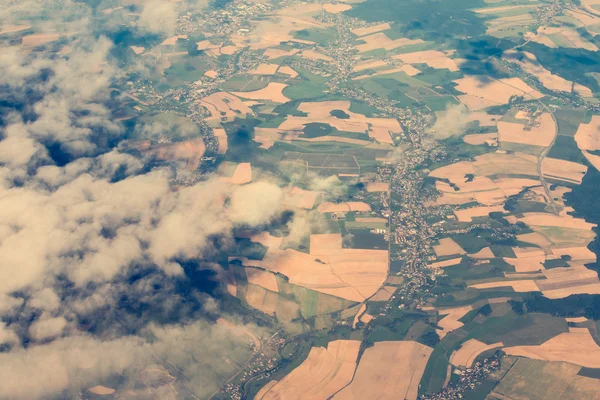 La Tierra a través del prisma de las nubes — Foto de Stock