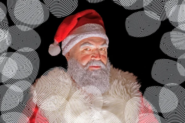 Mal Père Noël claus — Photo