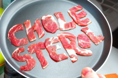 Kolesterol teflon üzerinde yazıt