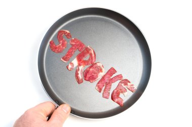 Kontur teflon üzerinde yazıt