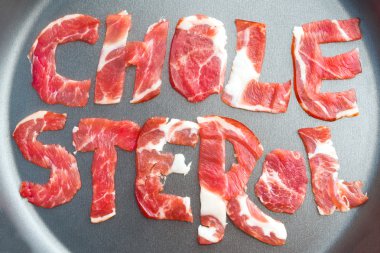 Kolesterol teflon üzerinde yazıt