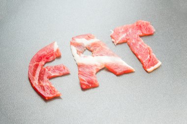 Yağ teflon üzerinde yazıt