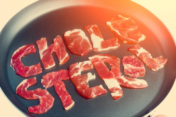 De inscriptie Cholesterol — Stockfoto