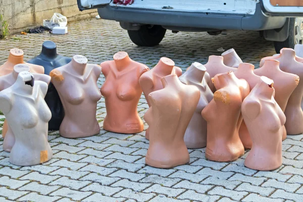Upper part of mannequins — Stock Photo, Image