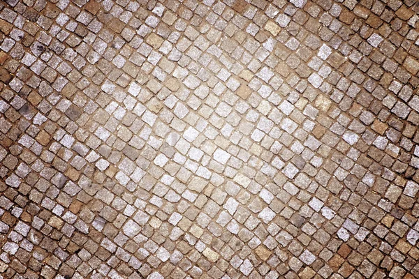 Mosaic colored pavers — Stock Photo, Image