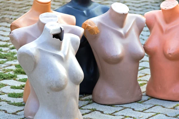 Upper part of mannequins — Stock Photo, Image