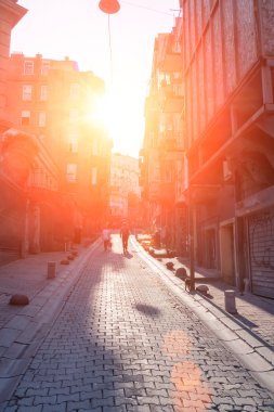 İnsanlar Türkiye kentsel alanda