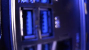 Bilgisayarın makro fotoğrafçılıktaki USB portu