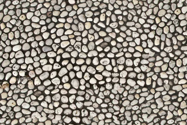 Textur des Kieselsteinbodens — Stockfoto