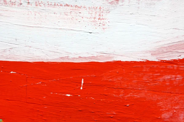 Textura pintada de madeira vermelha e branca — Fotografia de Stock